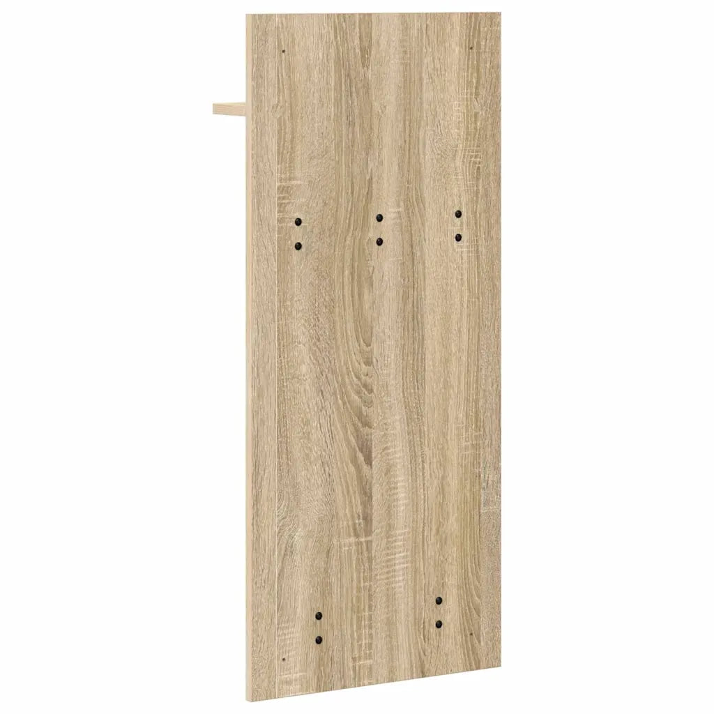 Appendiabiti a muro Rovere Sonoma 40 x 10 x 90 cm 874453