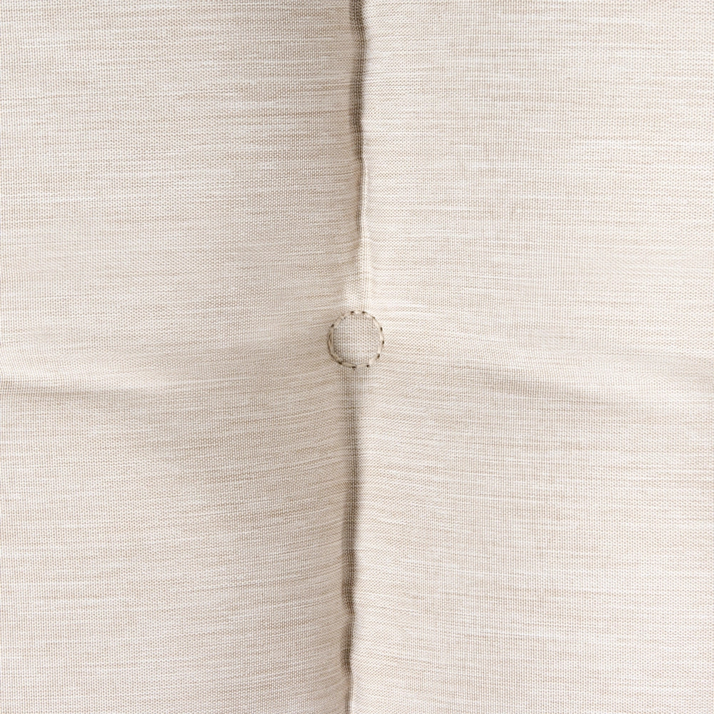 Cuscino per lettino prendisole con poggiatesta per lettino solare Resistente ai raggi UV beige esterno bordo piscina