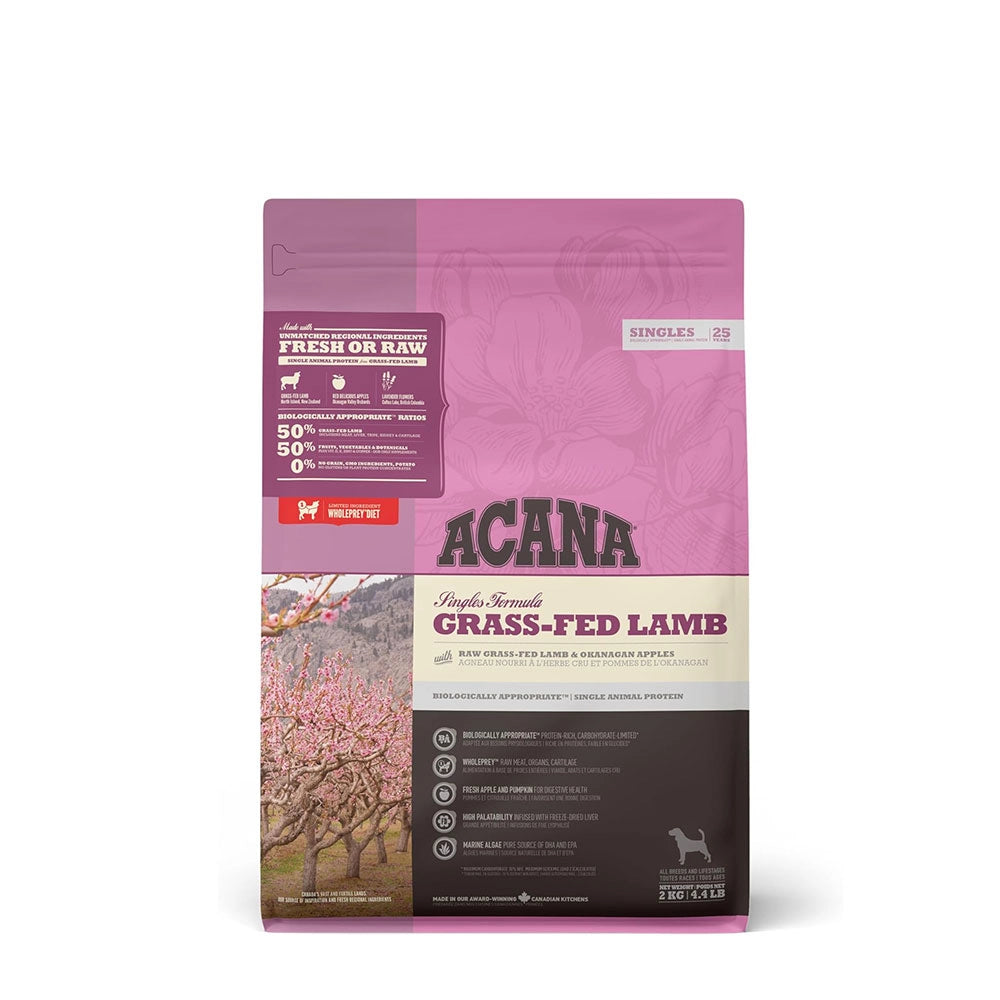 Acana Dog All Breeds Singles Grass-Fed Lamb 2kg