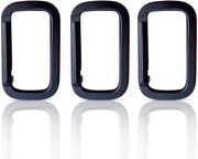 Set di tre ganci da karabina - Mini gancio da karabina - Gancio da karabina per chiave - Gancio da karabina a vite - Gancio da karabina nero - Gancio in alluminio ultraleggero 5 x 2,9 cm - Gancio