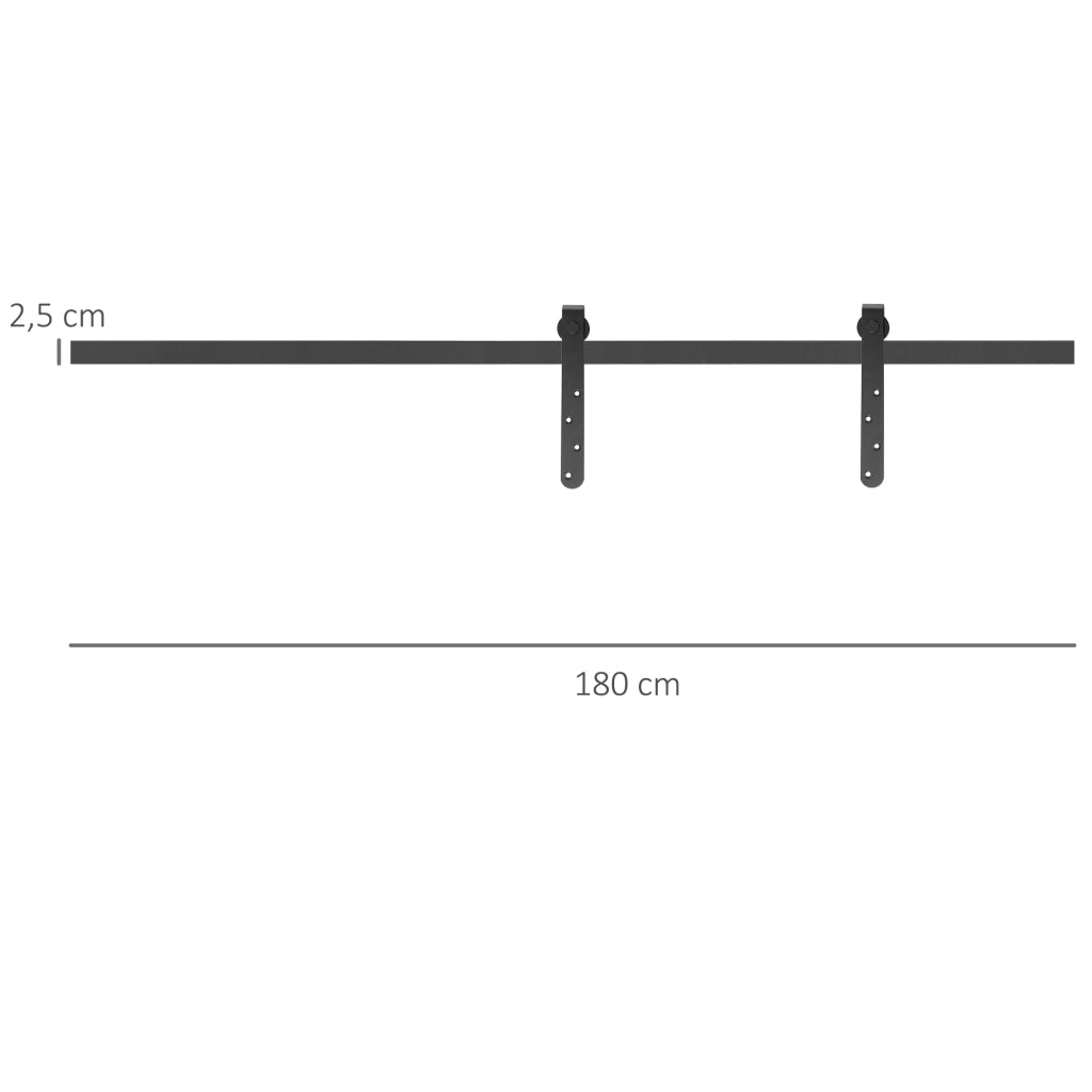 Set di scorrimento per ante scorrevoli ¨C zephmum ¨C 180 cm