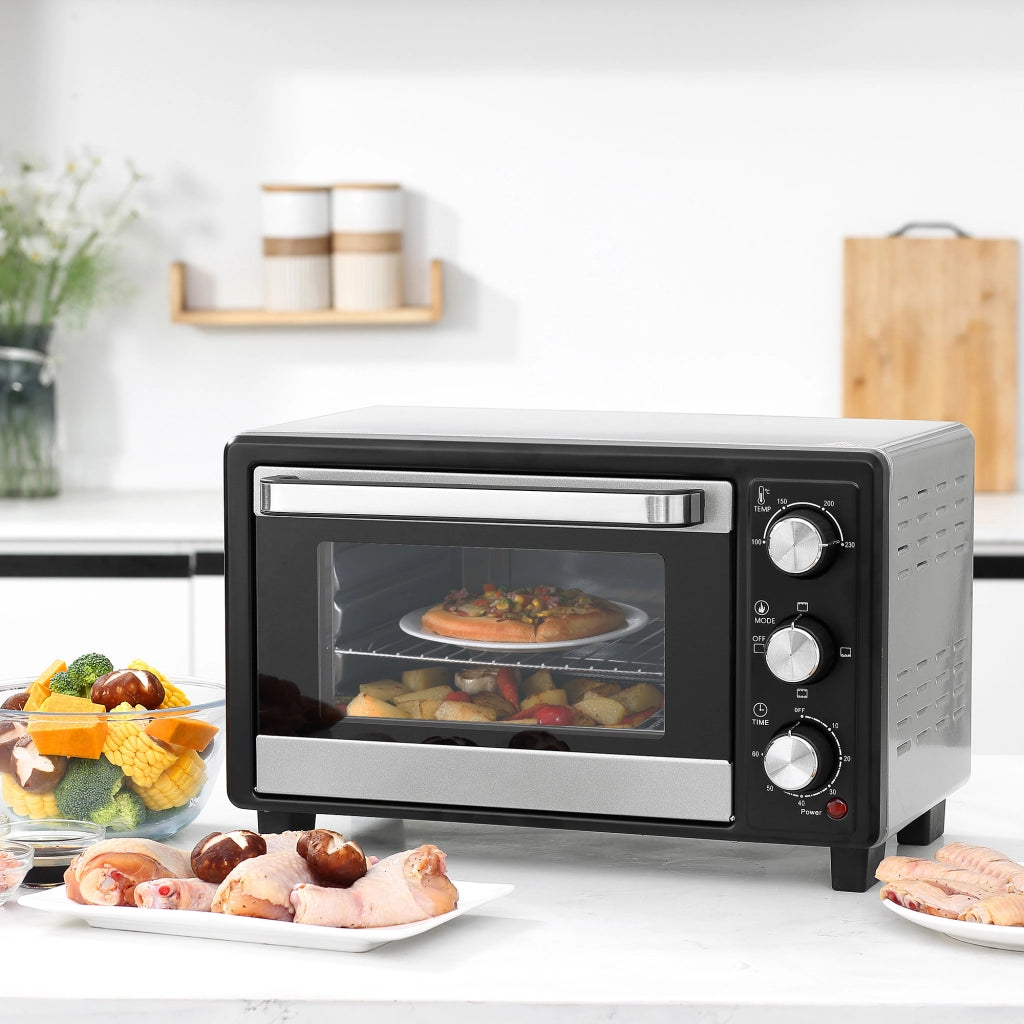 Forno portatile 16L 1400W ¨C zephmum ¨C 44x32x28,1 cm Argento