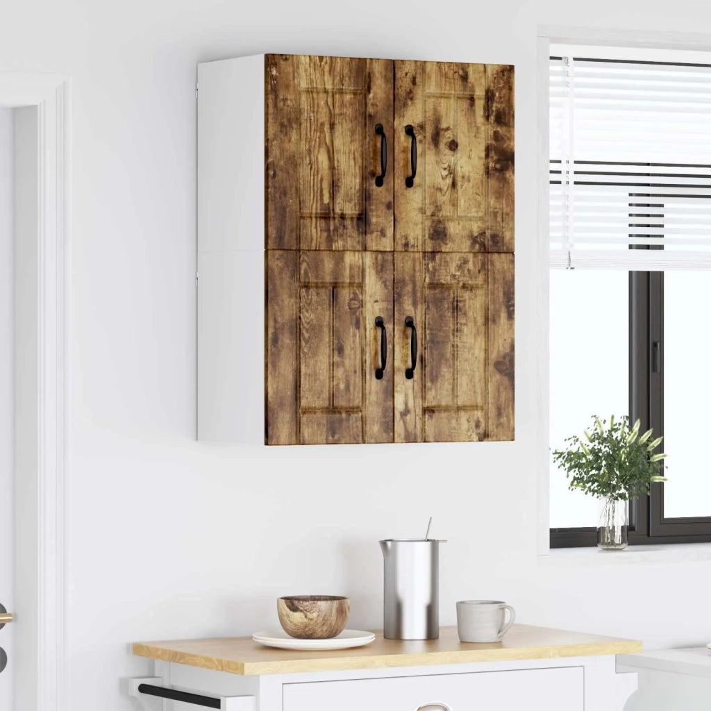 Armadietto a muro LUCCA 2 pcs Rovere Fumo 60 x 31 x 40 cm