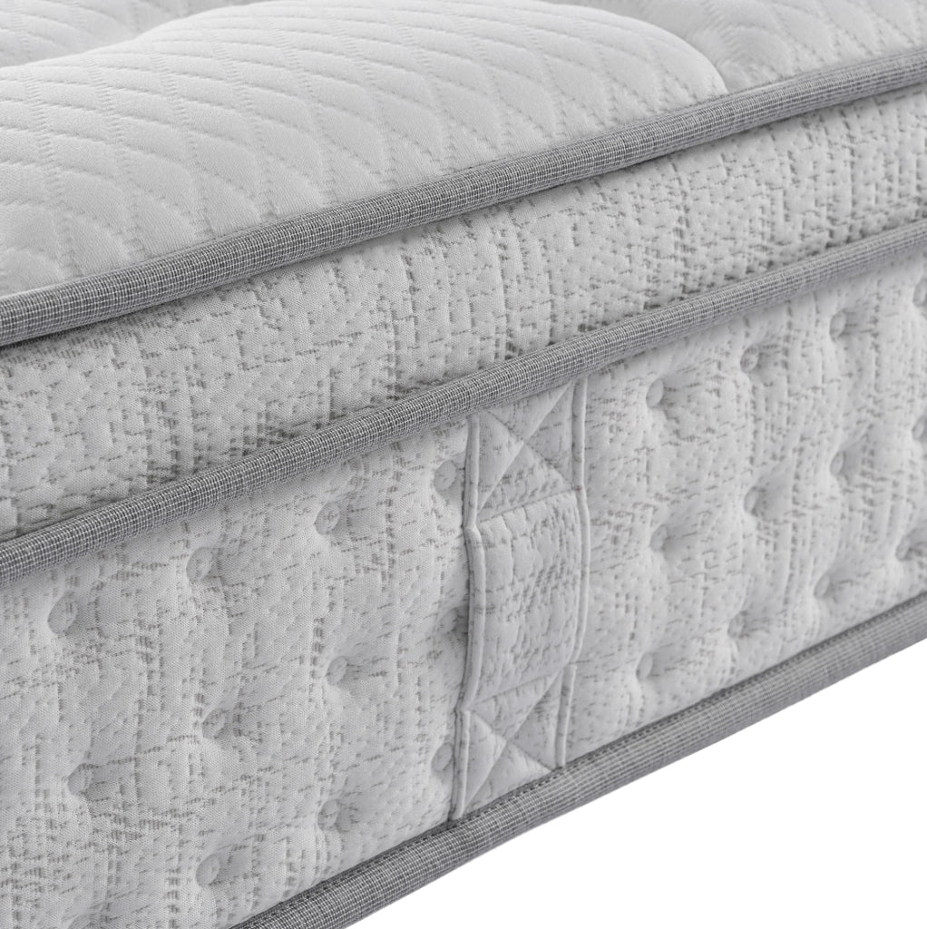Materasso 140x190 cm a 7 zone H3 con molle insacchettate e schiuma fredda
