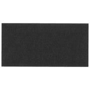 Testiera | Testata da Parete 12 pcs Nero 60 x 30 cm Tessuto