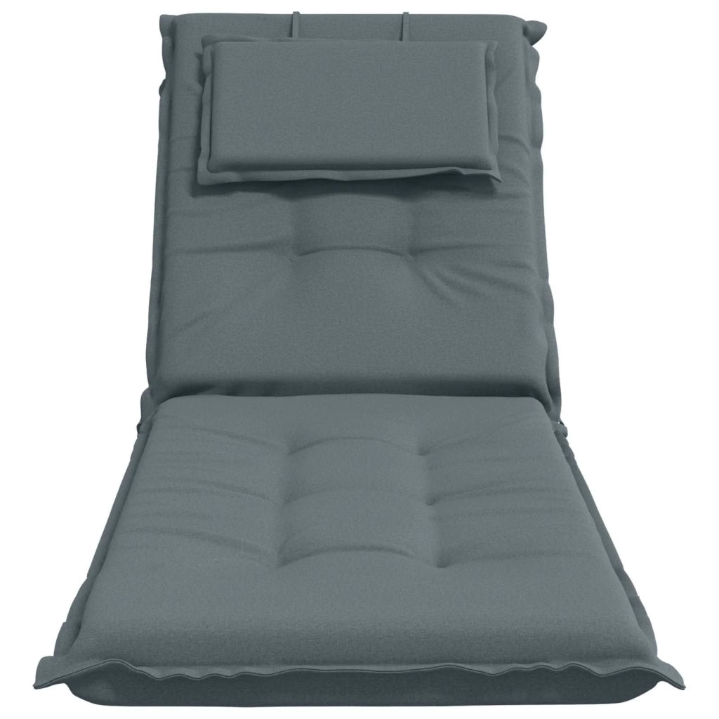 Cuscino per Lettino GEMERT 100% Poliestere Blu 190 x 60 x 9 cm 947519