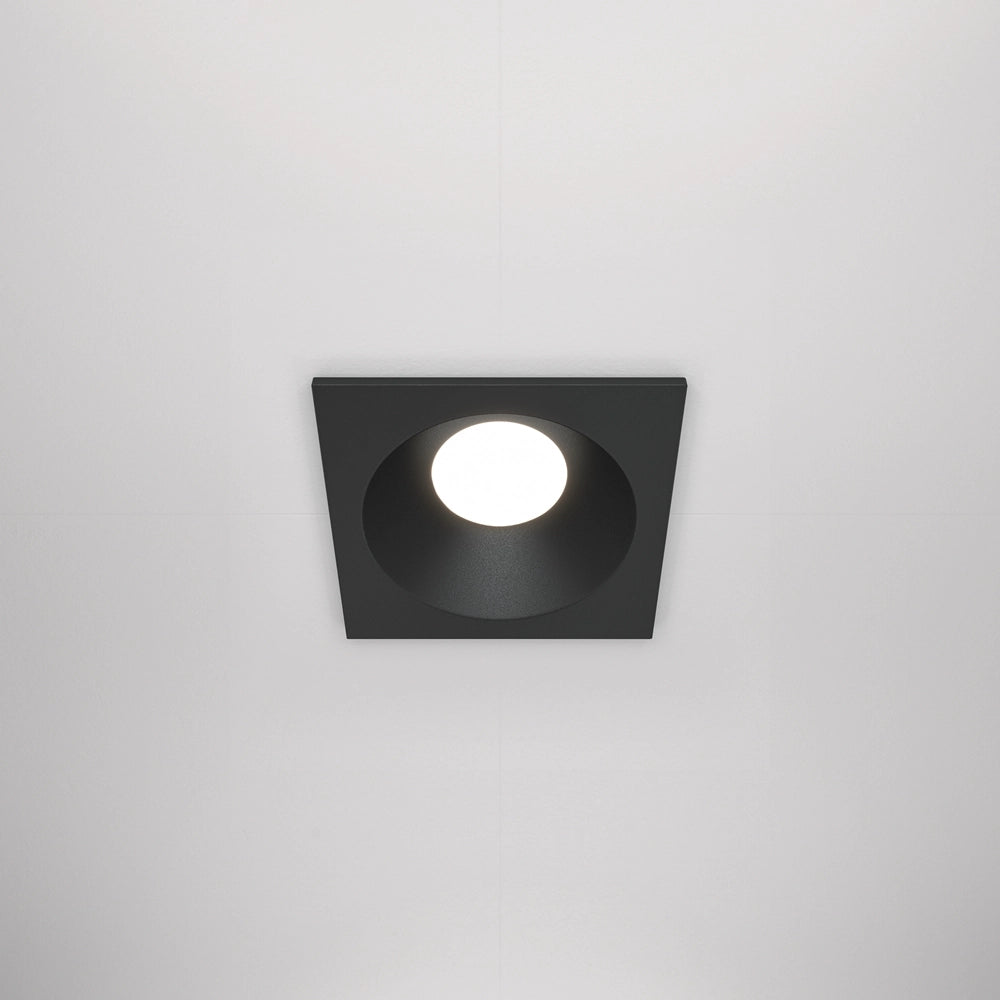 Faretto da incasso Maytoni Zoom DL033-2-01B nero IP65