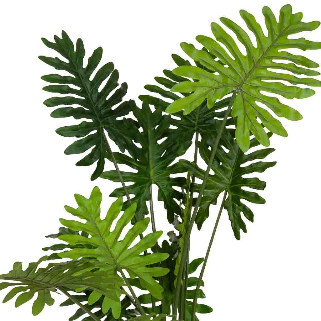 Guembé artificiale con 12 foglie verde 104x104x130