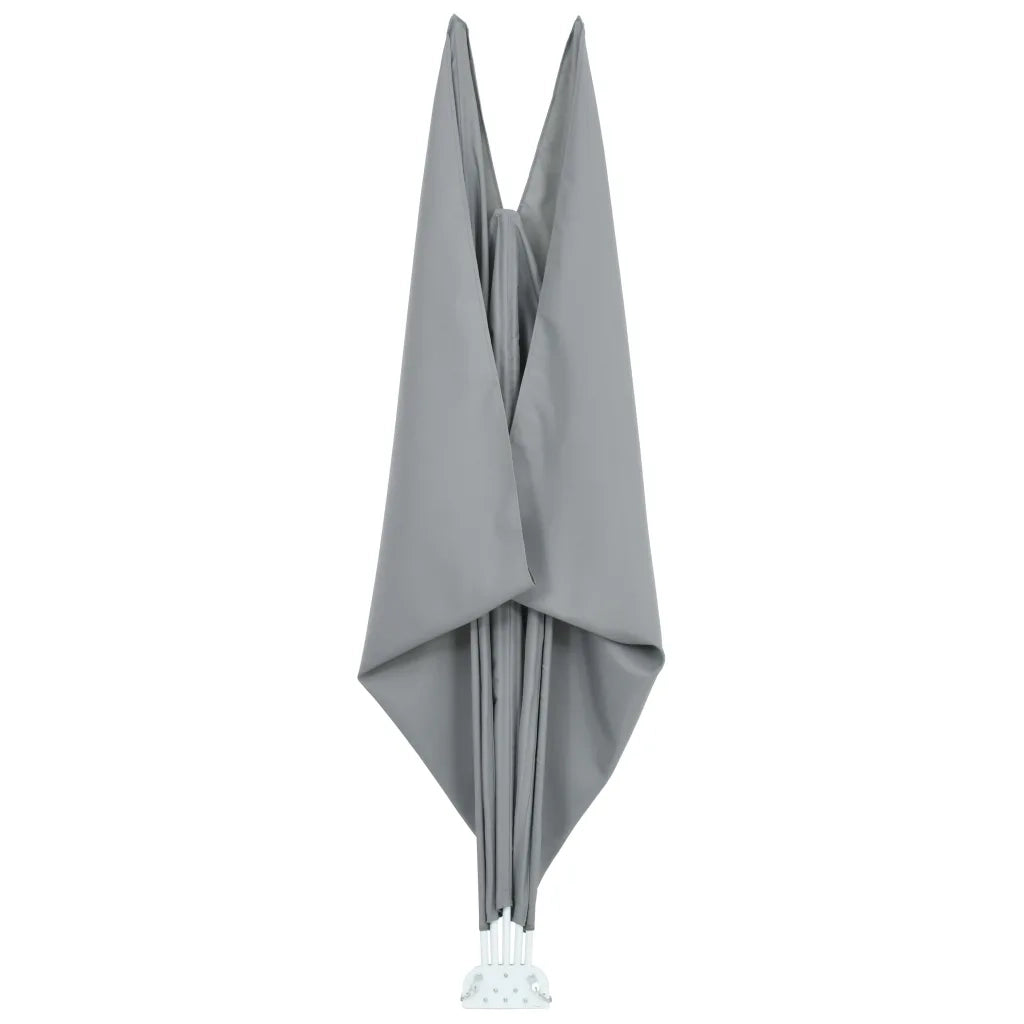 Tenda Laterale per Terrazza Pieghevole-Tenda parasole per balcone Grigio 240x160 cm