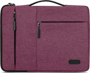 Borsa di Protezione per Portatile 14 Pollici - Borsa di Protezione Shock-Proof per Portatile - Borsa di Protezione Idrorepellente per Portatile - Adatto per Portatili da 13-13.3 Pollici - Rosso Vino