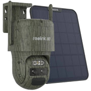 REOLINK TRACKMIX SERIES G770-C + PANNELLO SOLARE (CAMO) (B4GTMXPT4K09SPC) - TELECAMERA MOTORIZZATA 4G LTE 4K A BATTERIA