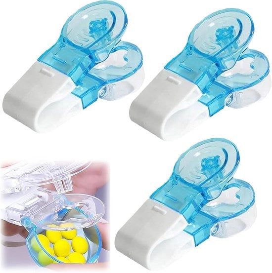 Set di Organizzatore per Medicamenti 3 in 1 con Scatola di Stoccaggio - Adatto a Tutti i Format di Comprimi - Utile e Igiene - Organizzatore per Medicamenti e Aiuto al Trattamento