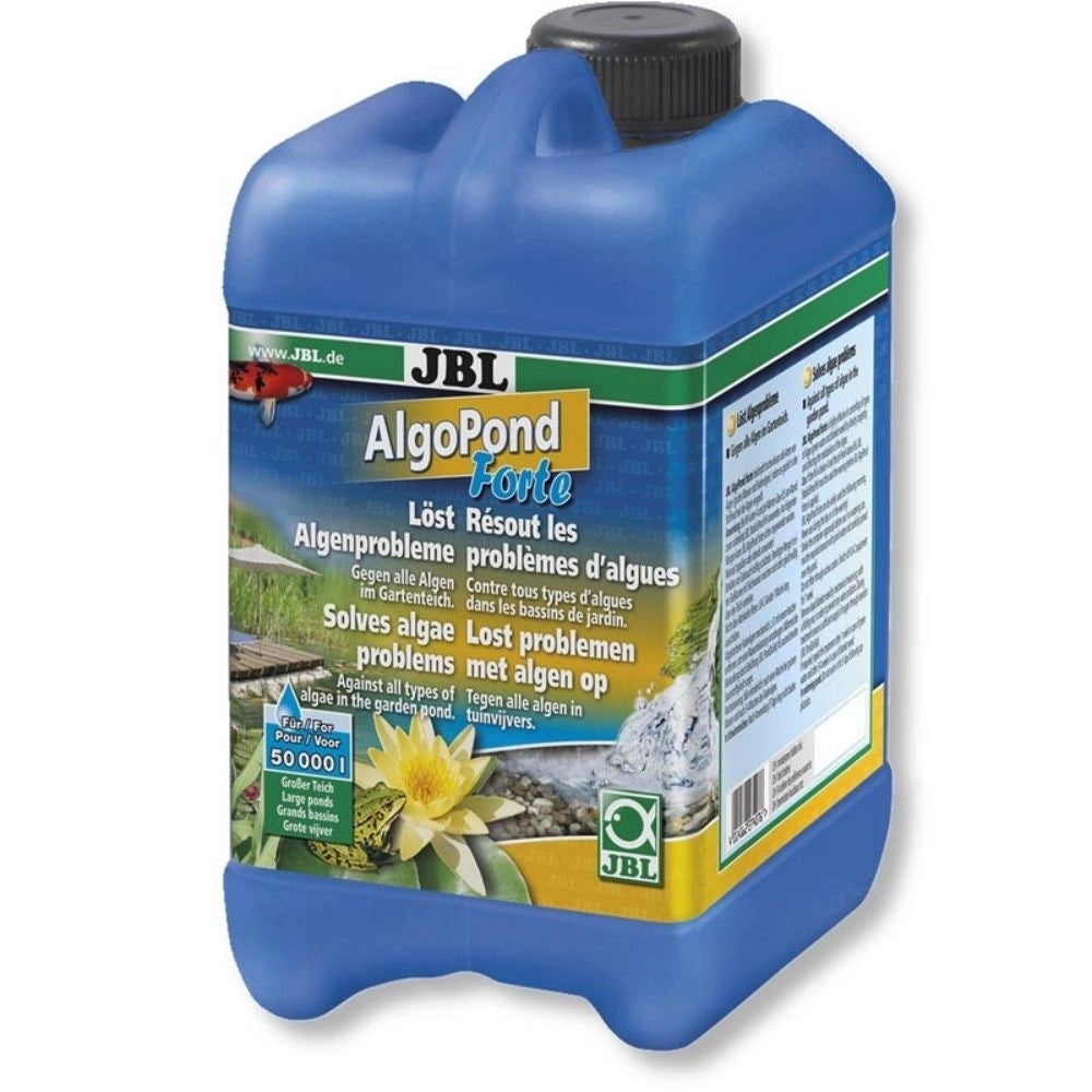 JBL AlgoPond Forte - prodotto altamente efficace contro le alghe presenti nei laghetti Formato: 2,5 L