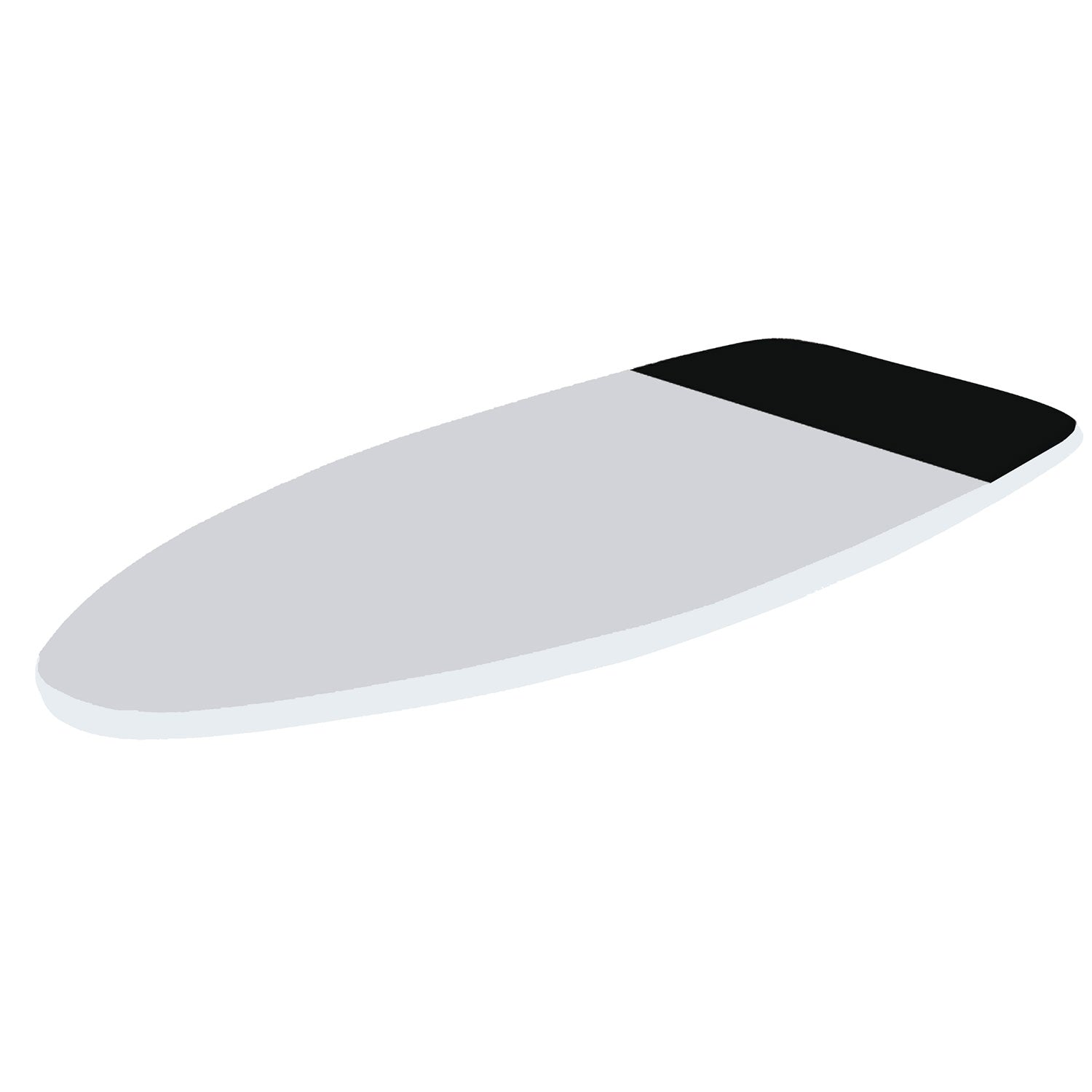 Copriasse Ricambio Asse da Stiro Elegant 125x46 cm Cotone Spugna Feltro Grigio