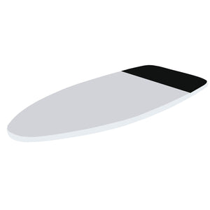 Copriasse Ricambio Asse da Stiro Elegant 125x46 cm Cotone Spugna Feltro Grigio