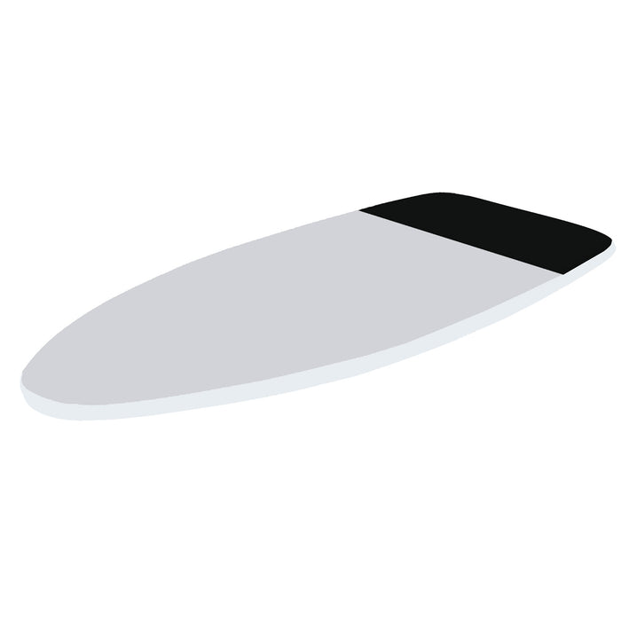 Copriasse Ricambio Asse da Stiro Elegant 125x46 cm Cotone Spugna Feltro Grigio