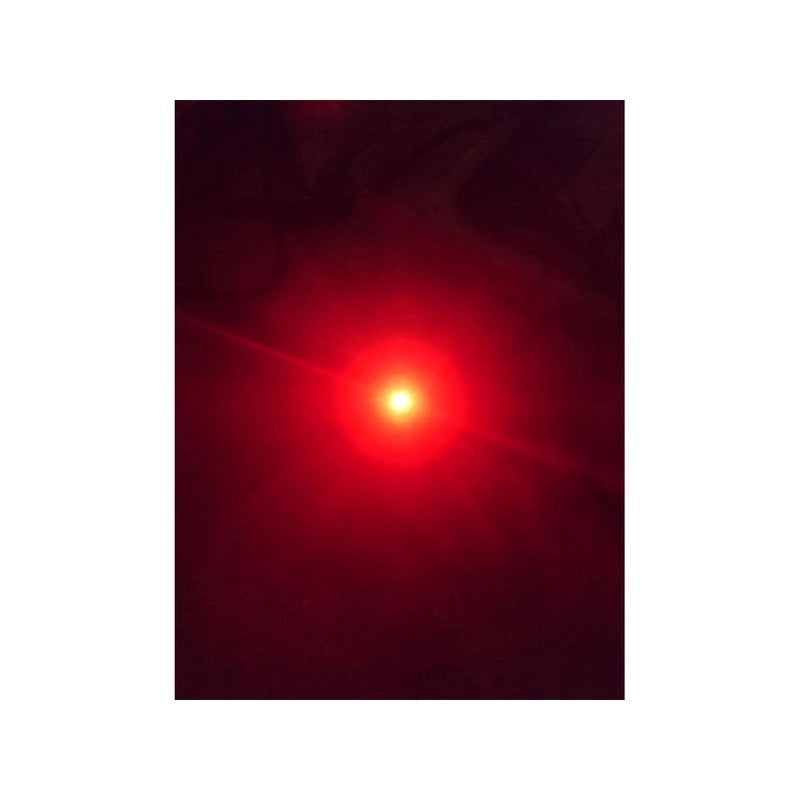 10 Pezzi Micro Mini Lampada LED 6V SMD 3528 Rosso Luci Spia Moto Epoca