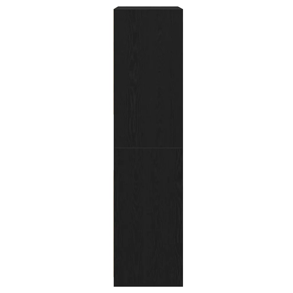Guardaroba Rovere Nero 50 x 50 x 200 cm Legno multistrato CFW4415744