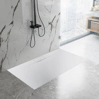 Piatto Doccia Bazalt Long White 90x120