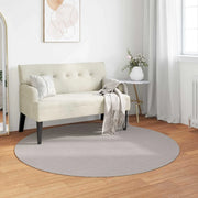 Tappeti per area Rotondo LUGO Crema Ø 200 CM Poliestere