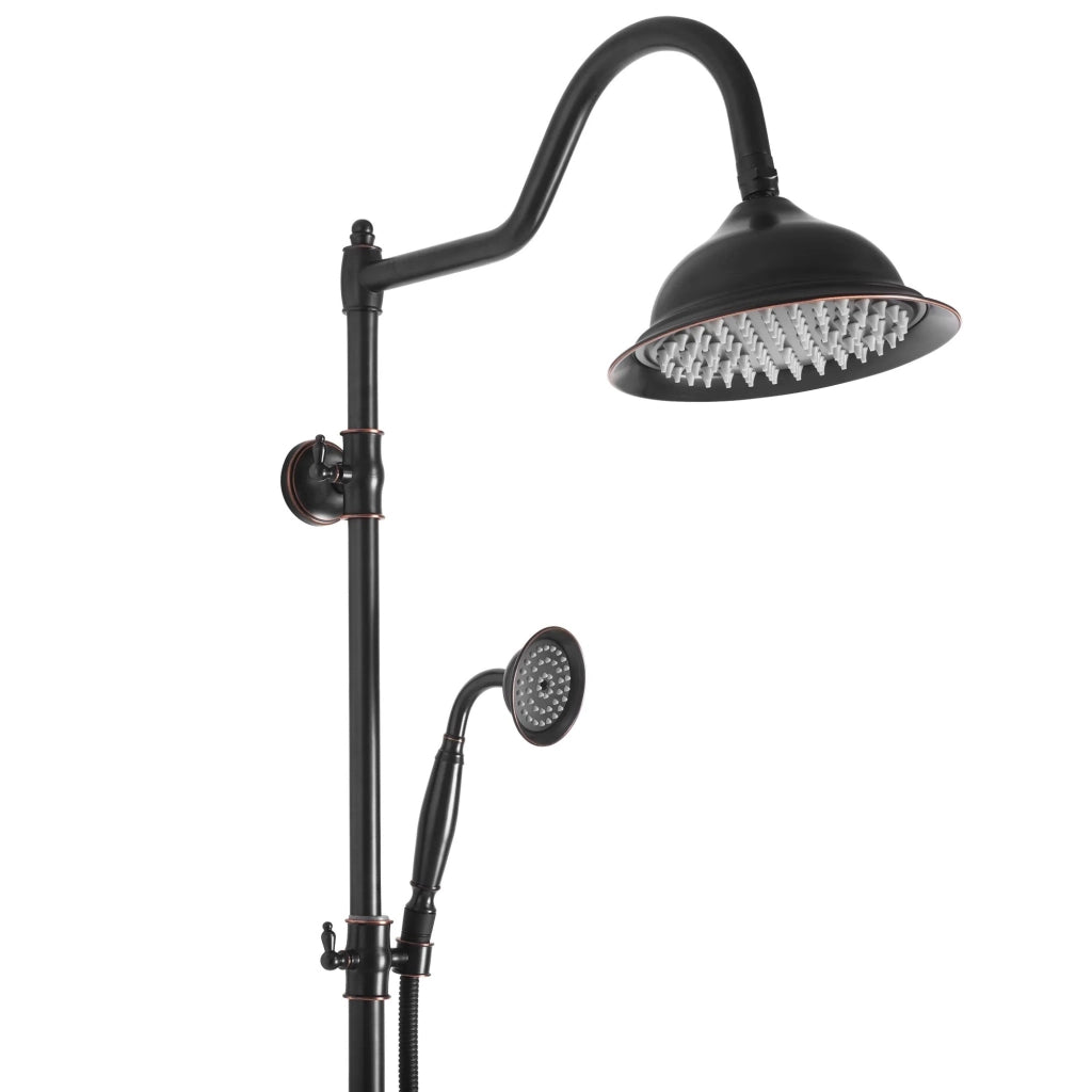 Set Doccia Rea Bergamo Old Black