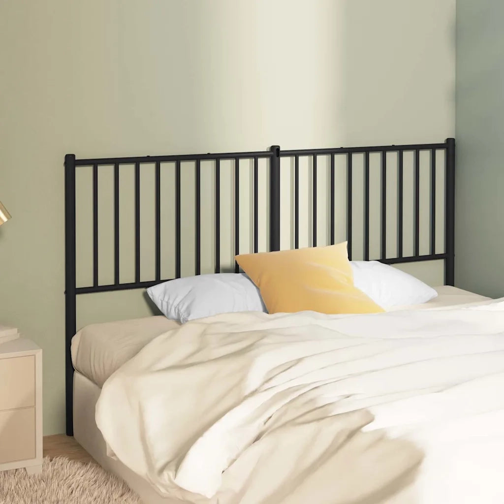 Testiera di Ricambio in Metallo Nero 160 cm 350899