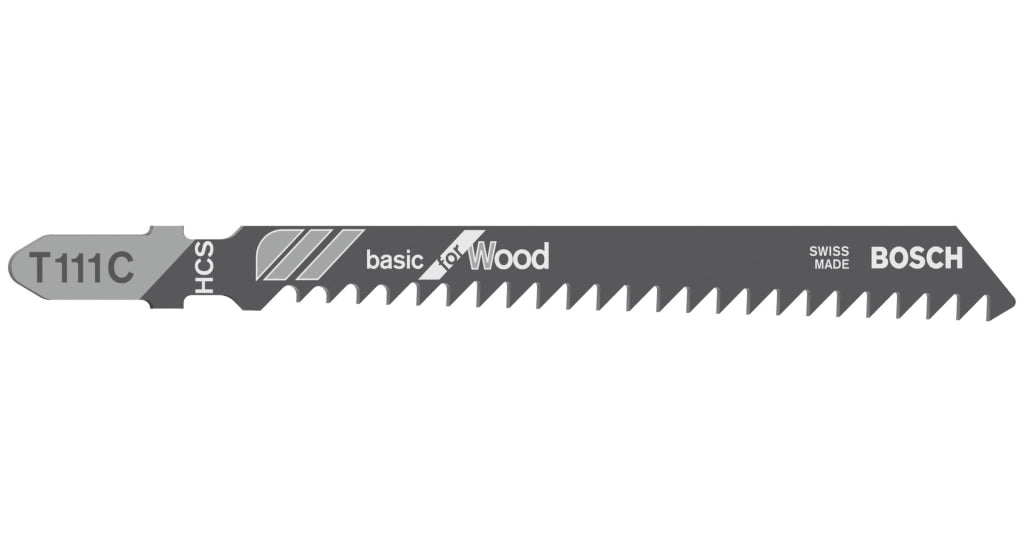 2608630033 - Set 5 lame per seghetto alternativo T 111 C Basic for Wood