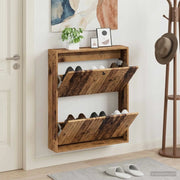 Mobiletto per Scarpe da Muro ALKMAAR 71 x 17 x 86 cm 896203