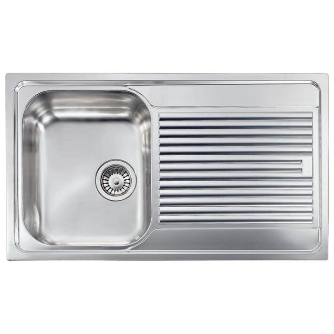 CM Zenith 86x50 1V Lavello ad incasso Rettangolare Acciaio inossidabile