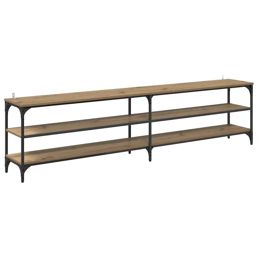 Mobile TV-Credenza per TV-Console TV Rovere artigianale 200 x 30 x 50 cm