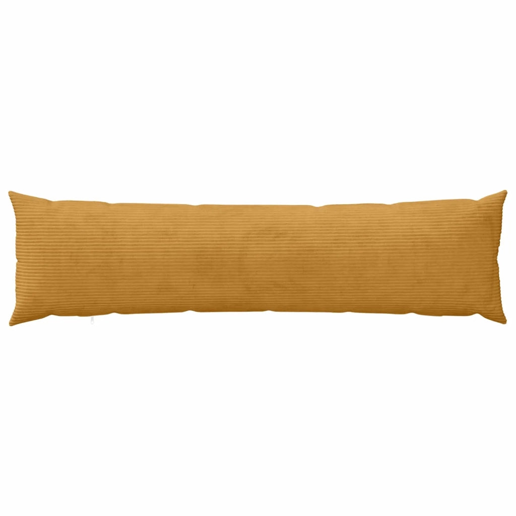 Federa 2 pcs HEERLEN Giallo 40 x 145 cm corduroy 908898
