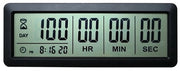 Timer digitale a tempo, versione migliorata con schermo grande e visualizzazione fino a 99 giorni, adatta per vacanze, pensione e matrimoni.