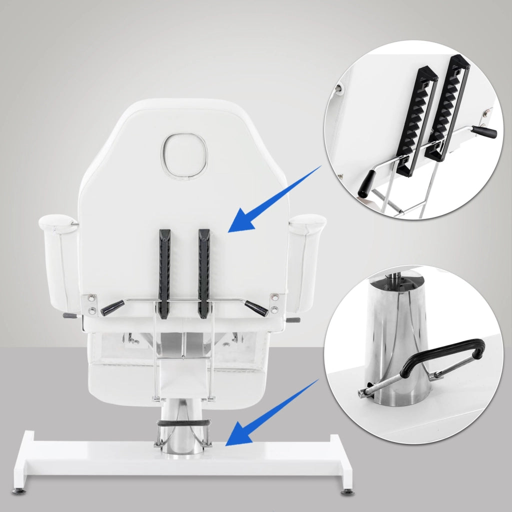 Lettino Idraulico Centri Estetici Split V2 bianco