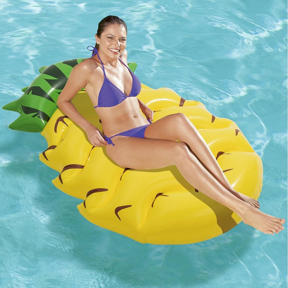 Trade Shop - Materasso Gonfiabile Mare Design Frutta Assortita Ananas Fragola Anguria Lime 016127 -