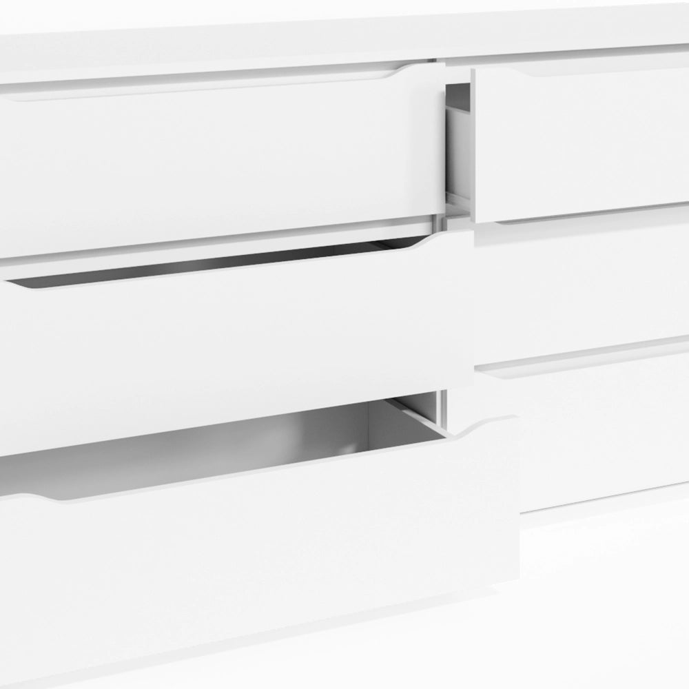 Vicco Cassettiera per camera da letto Bianco 48 x 77.6 cm
