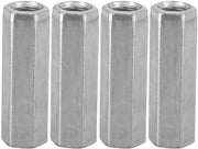 Viti a sezione esagonale lunghe - M8 - Carbonio - 10 pezzi - Adatto per macchine - M8x40
