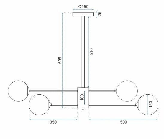 Lampada APP262-6C