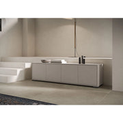 Porta TV moderno 4 ante 172x40x48 cm Lumina - Cashmere