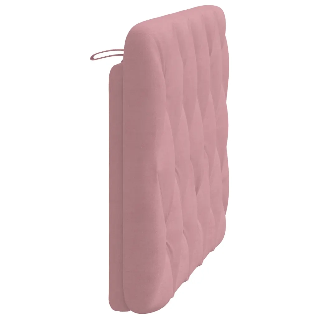 Cuscino Testiera Rosa 100 cm in Velluto CFW9694711