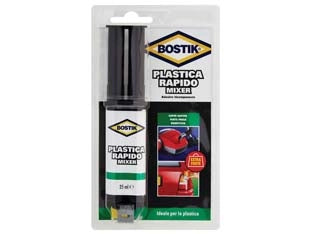 PLASTICA RAPIDO MIXER- - ml.25 - 6 blister BOSTIK