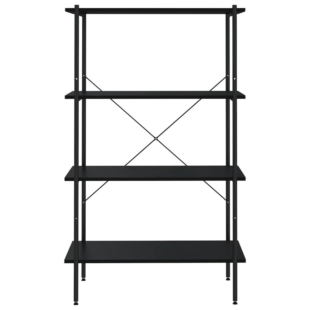 Scaffale con 4 Mensole Nero 80x40x130 cm CFW7985637
