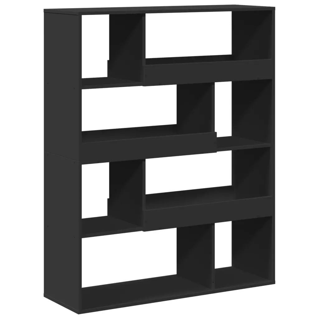 vidaXL Divisorio Stanza Nero 100x33x125,5 cm in Truciolato