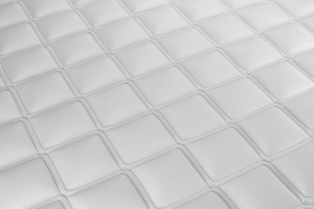 Letto con materasso VITALMEMO BACK 120 x 190 cm Rete kit Bianco