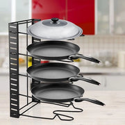 Opificio per pentole -  Ricaricatore per pentole - Scaffale per cucina - Copriporta - Organizzatore per cucina