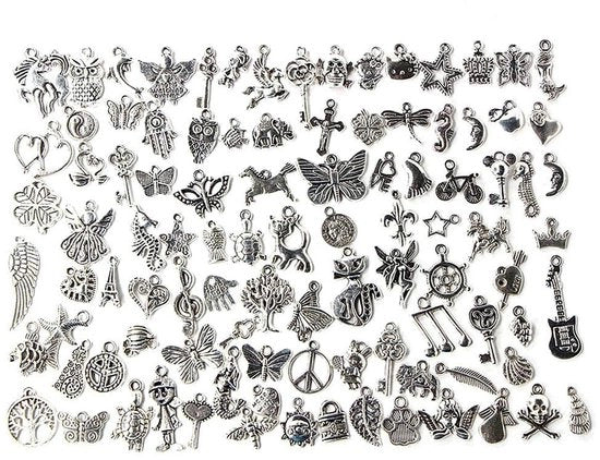 Set di 100 Bedelletti in Argento Antico per Accessori 

Modello: 
Dimensioni: 
Peso: 
Materiali: Argento Antico
Quantità: 100 pezzi