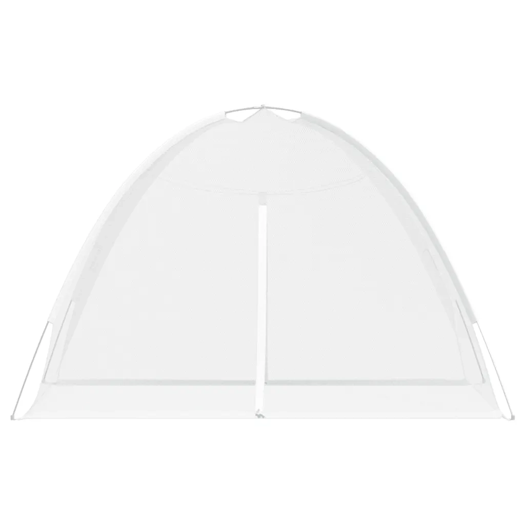 Zanzariera Mongolia con Porte 220 Rete Bianco 200x120x130 cm 4010046