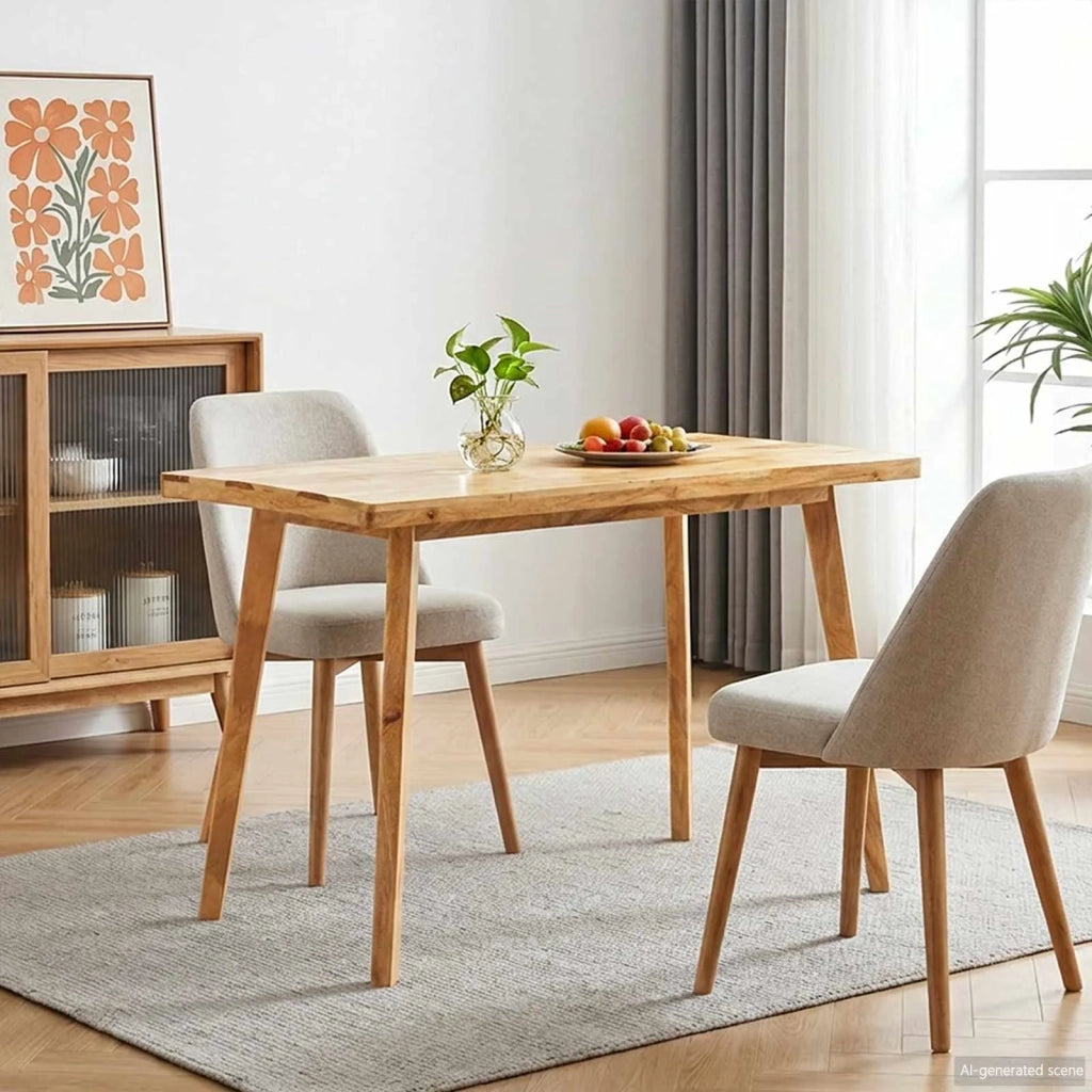 Tavolo da Pranzo Naturale 100 x 55 x 75 cm 4104621