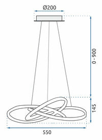 Lampada Led App396-cp White