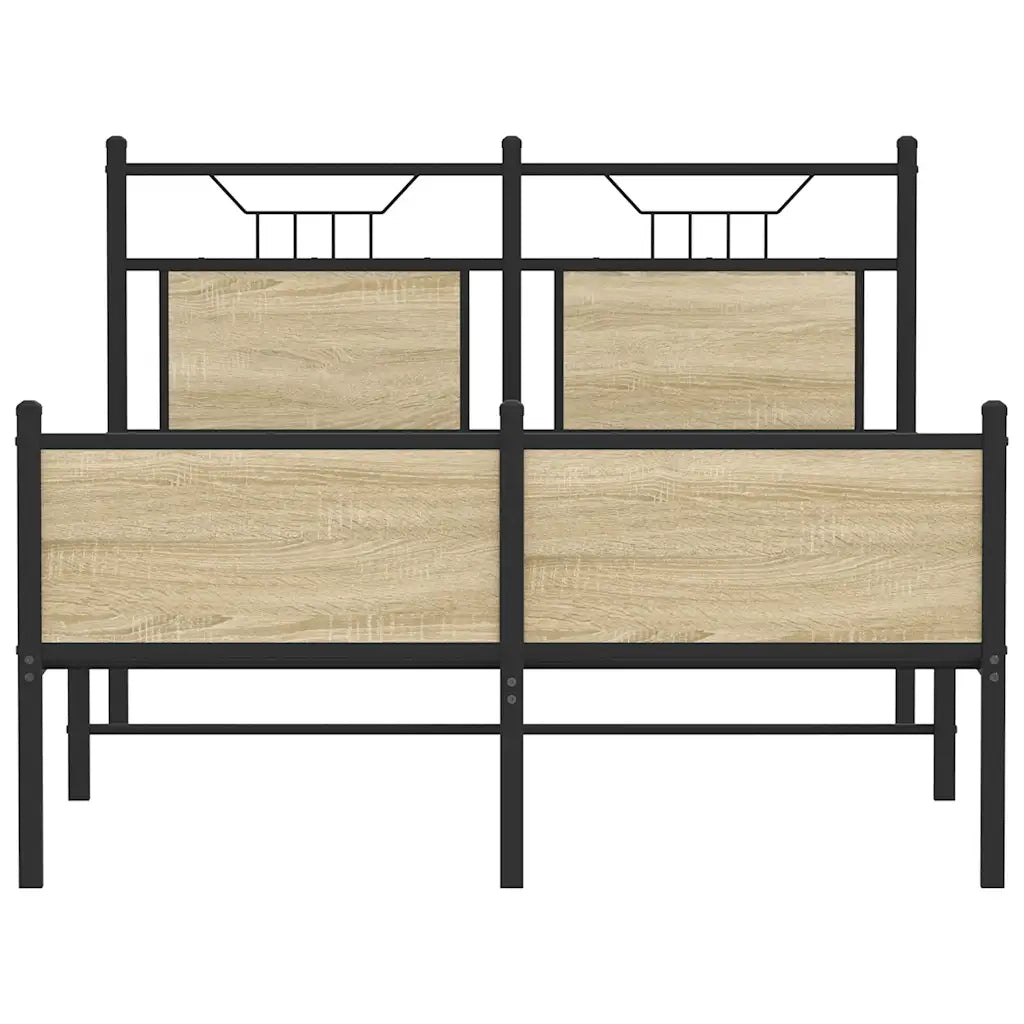 Giroletto senza Materasso Rovere Sonoma 120x190cm in Truciolato