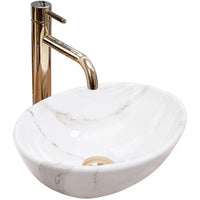 Lavabo Da Appoggio Rea Sofia Mini Shiny Aiax